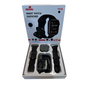 Kit Relógio YX28 com Powerbank