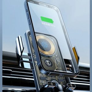 Suporte de Carro com Carregamento Wireless