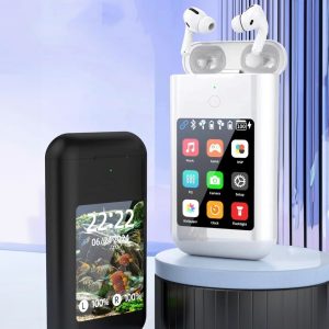 Fones Bluetooth com Caixa Touch