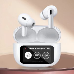 Fones Bluetooth com Ecrã na Caixa