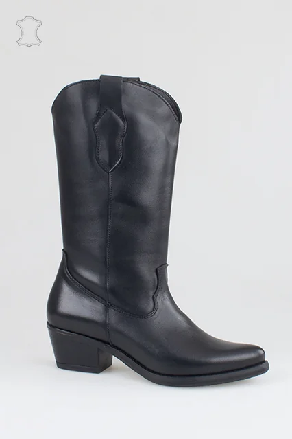 BOTA ESTILO TEXANA LISA